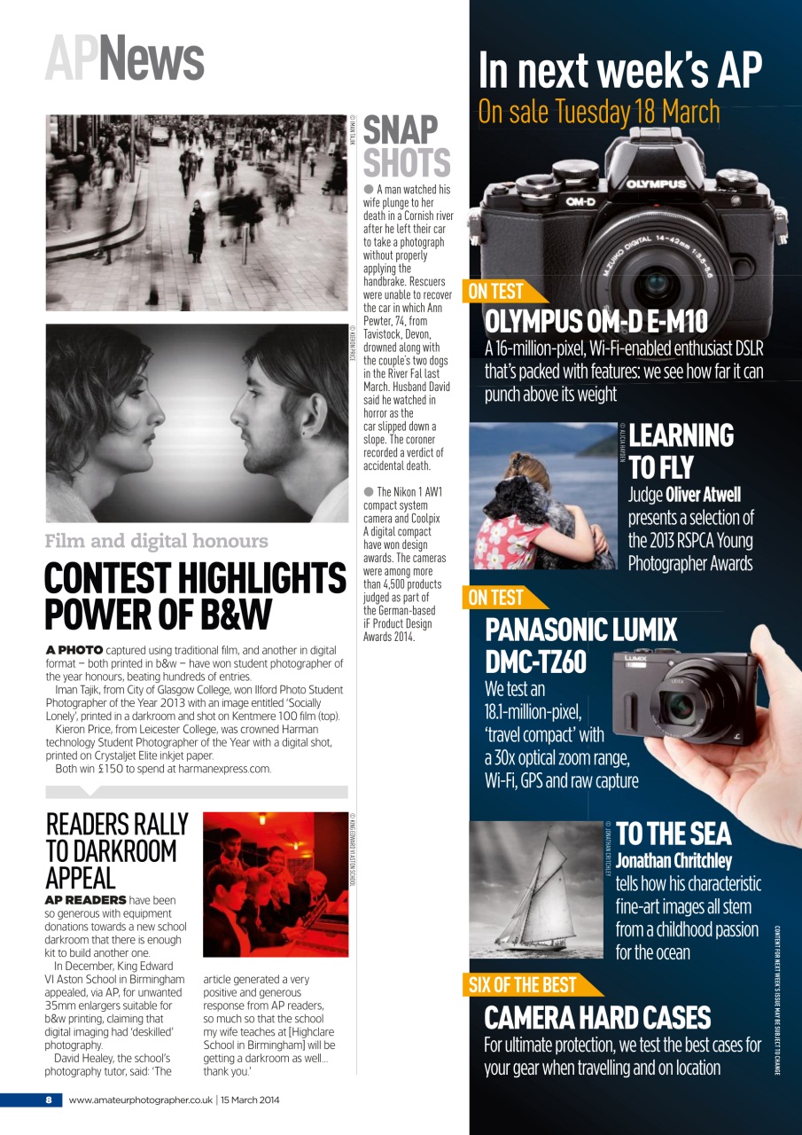 Amateur Photographer Preview Pages