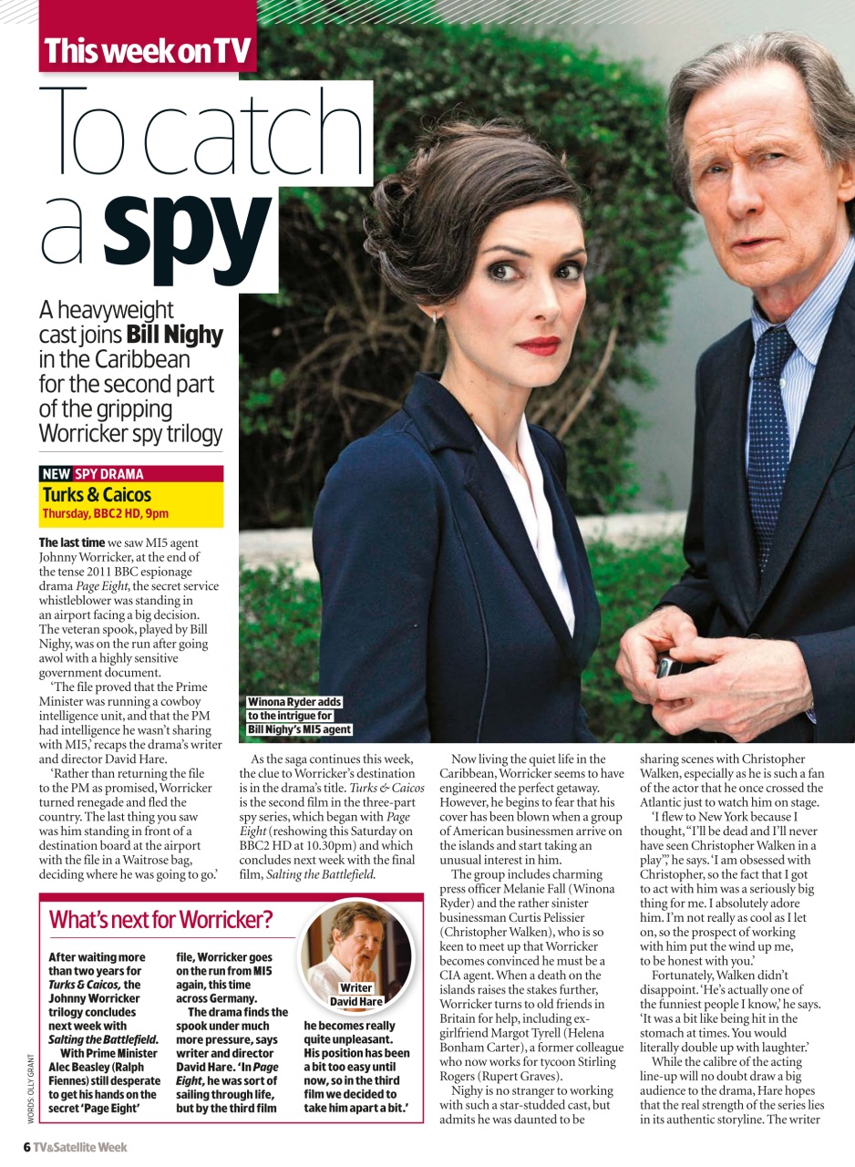 TV & Satellite Week Preview Pages