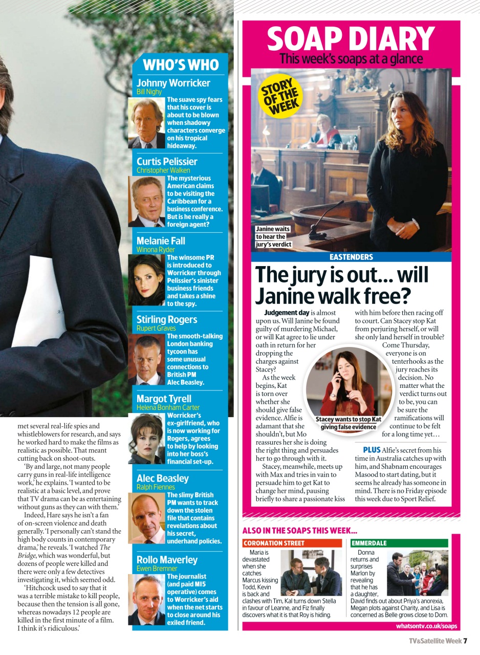 TV & Satellite Week Preview Pages
