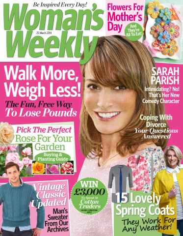 Woman's Weekly issue 25th March 2014