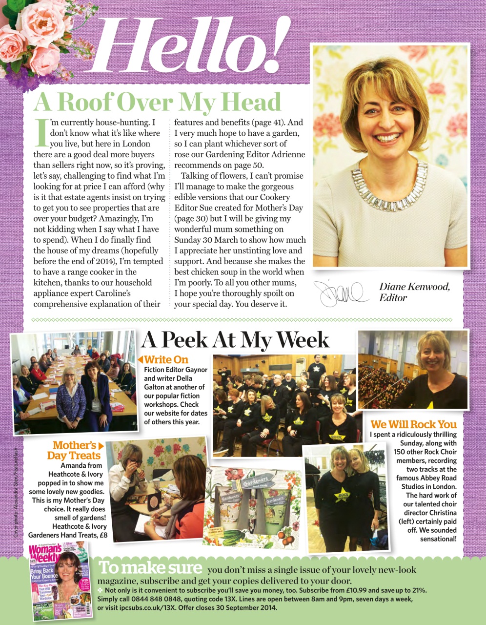 Woman's Weekly Preview Pages