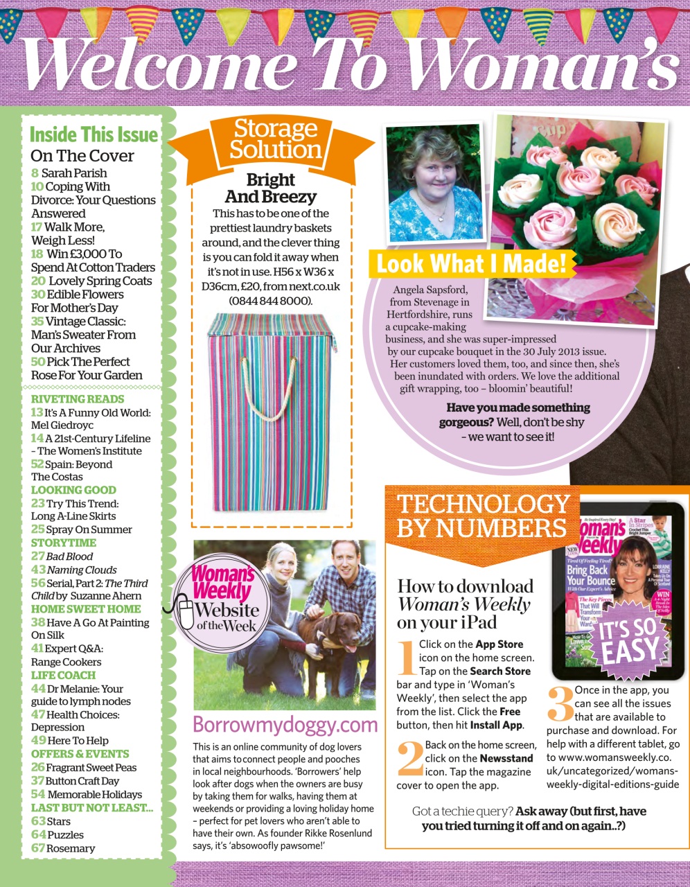 Woman's Weekly Preview Pages