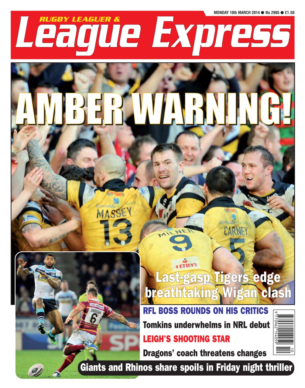 League Express Preview Pages