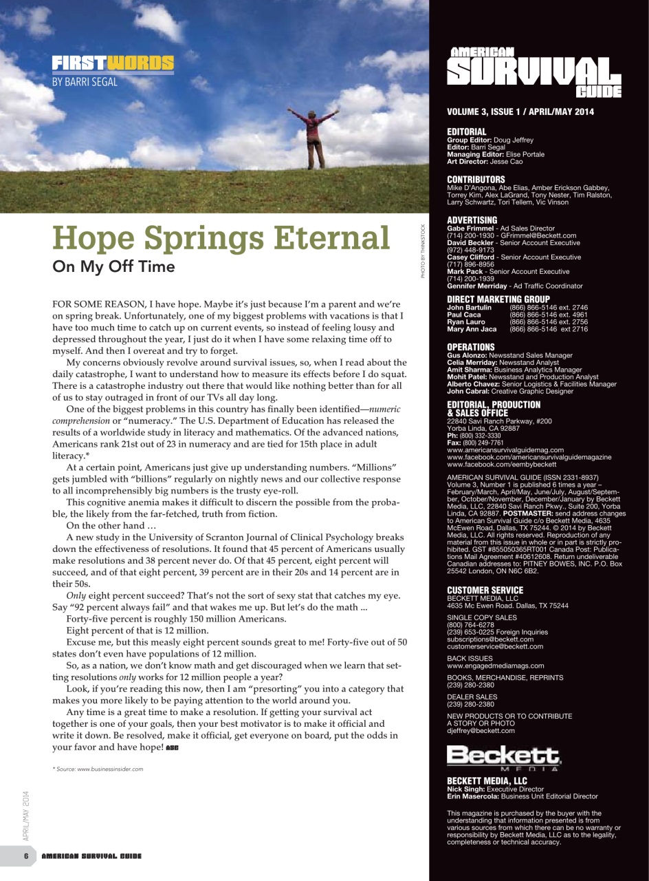 American Outdoor Guide: Boundless Preview Pages