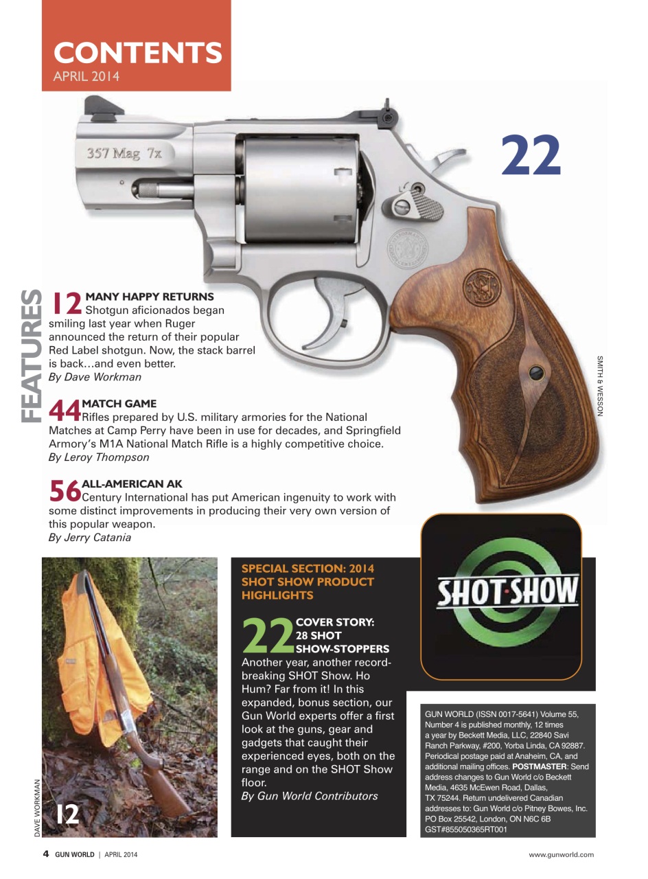 Gun World Preview Pages