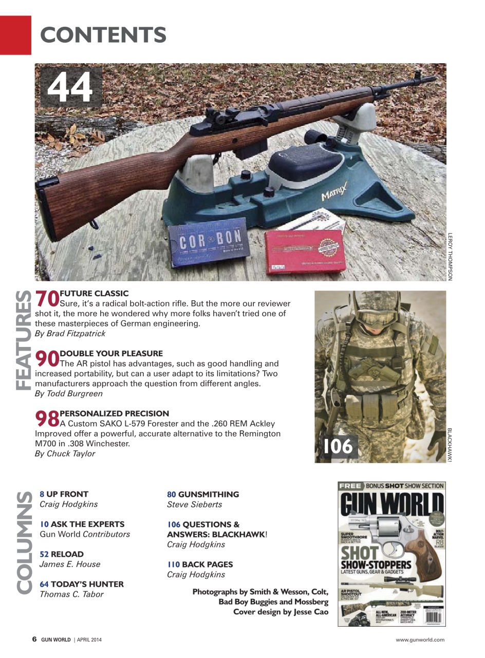 Gun World Preview Pages