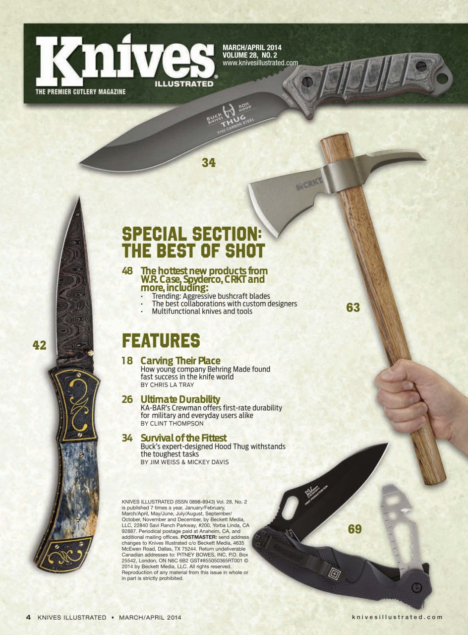 Knives Illustrated Preview Pages