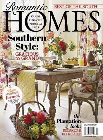 Romantic Homes issue April 2014