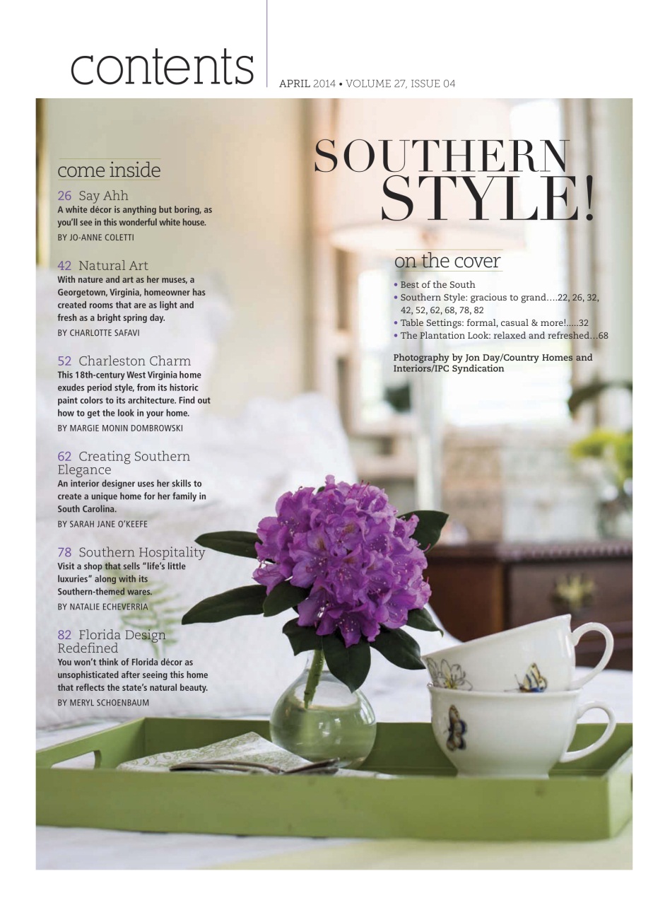 Romantic Homes Preview Pages