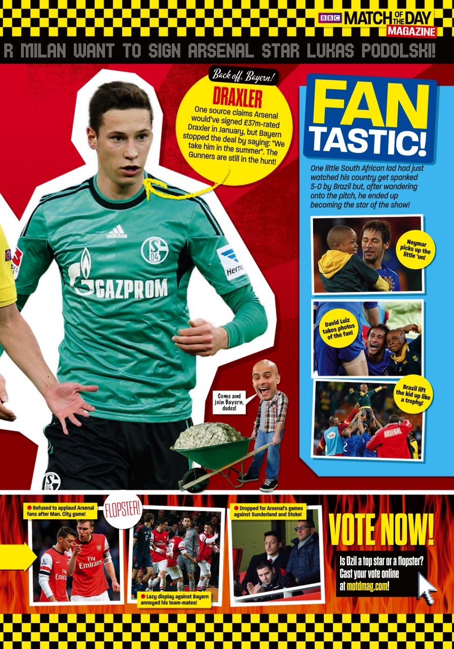 Match of the Day Preview Pages
