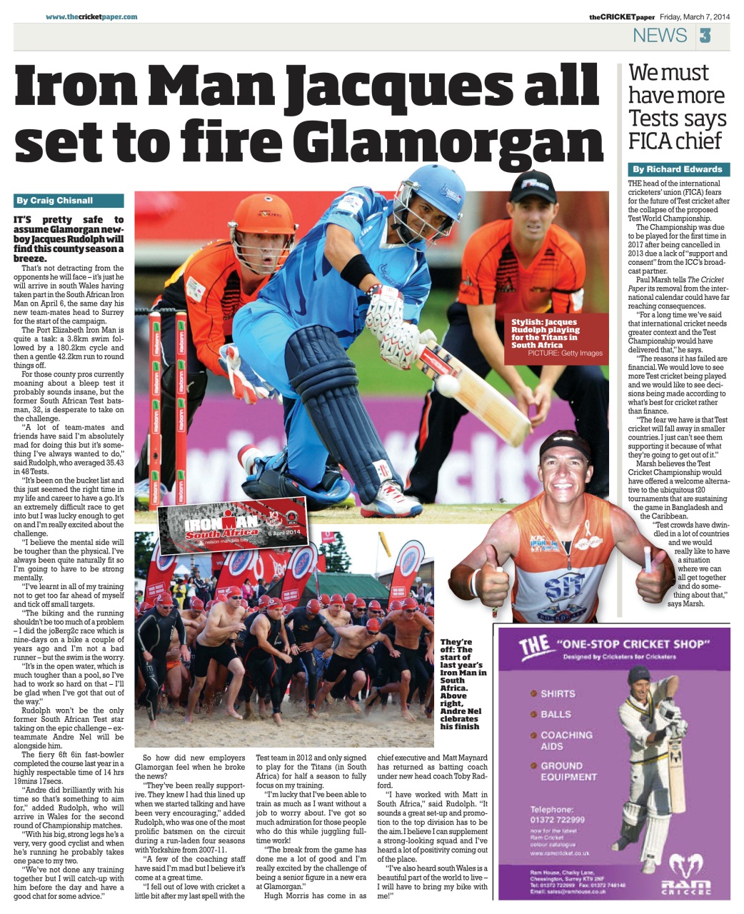 The Cricket Paper Preview Pages