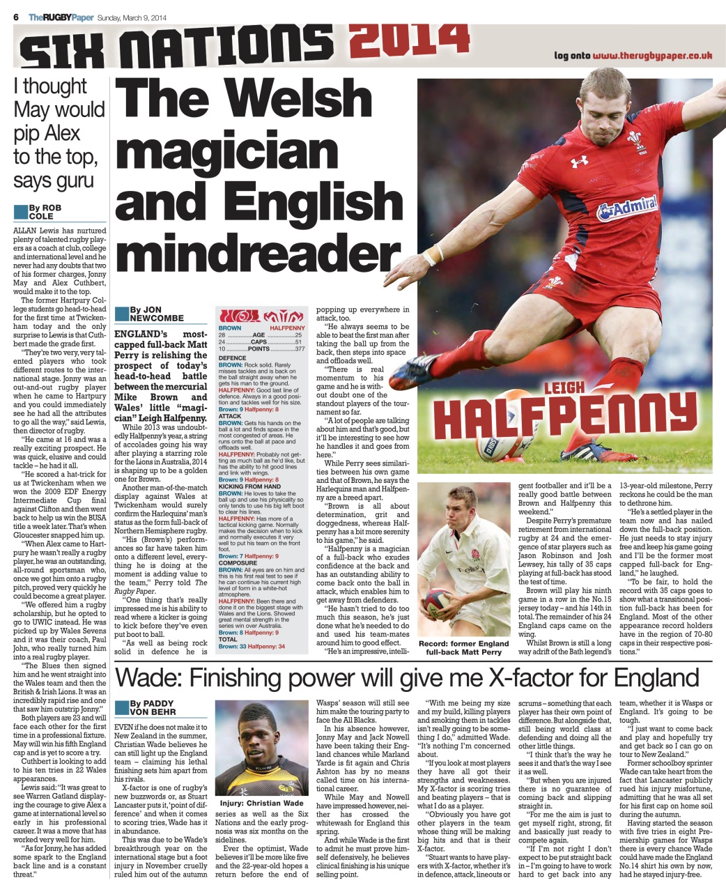 The Rugby Paper Preview Pages