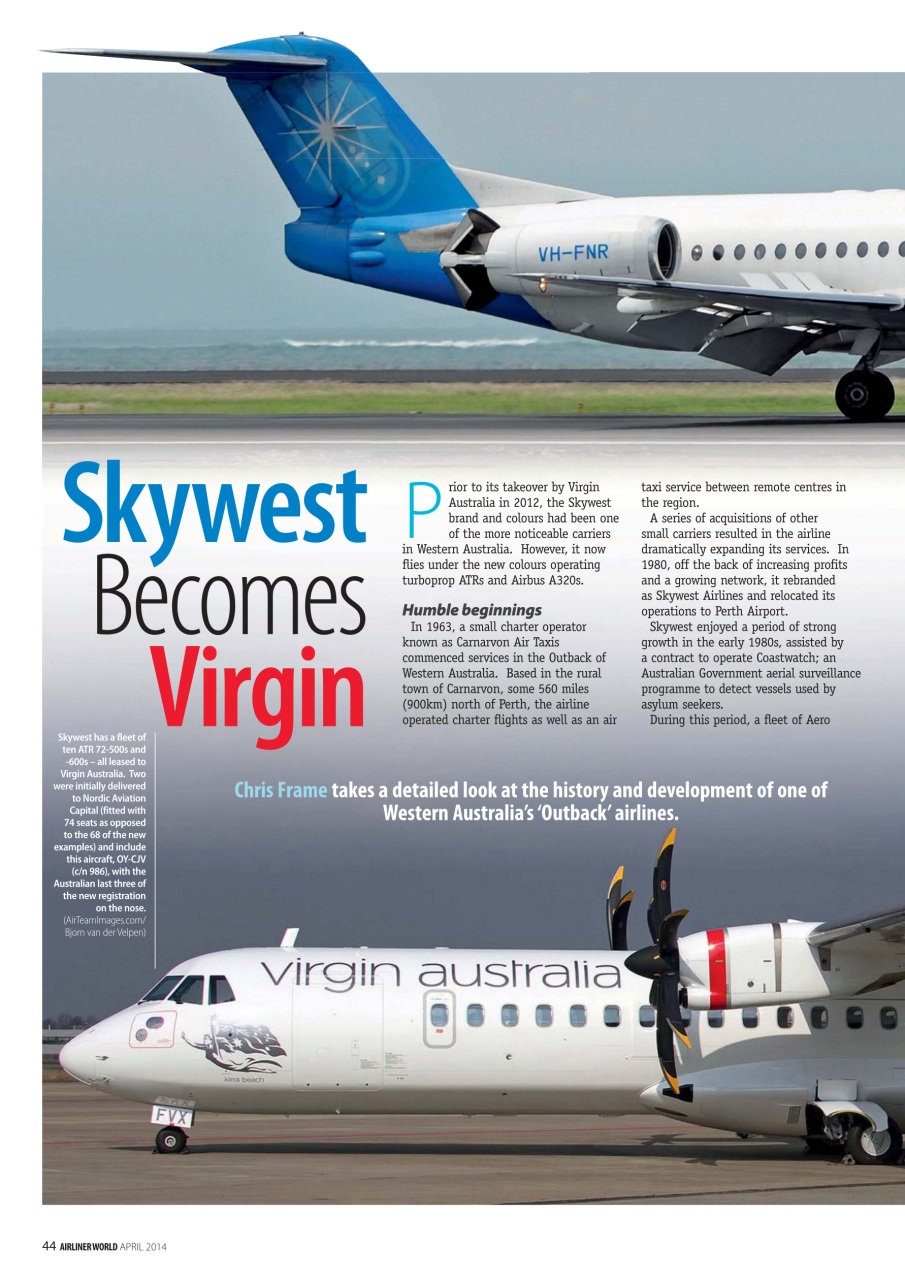 Airliner World Preview Pages