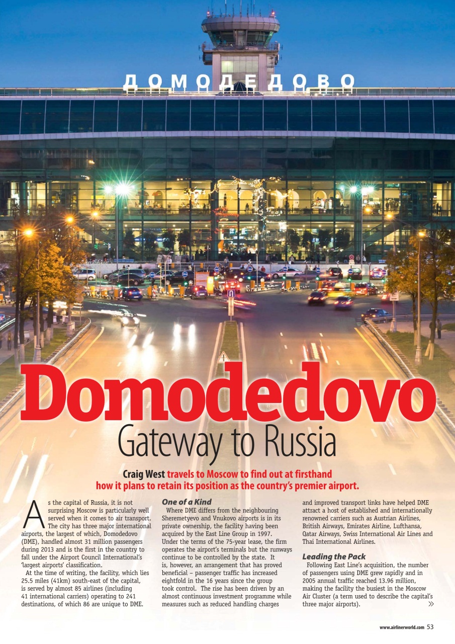 Airliner World Preview Pages