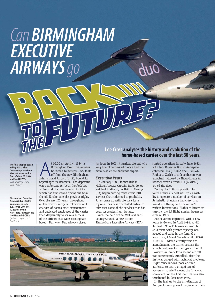 Airliner World Preview Pages