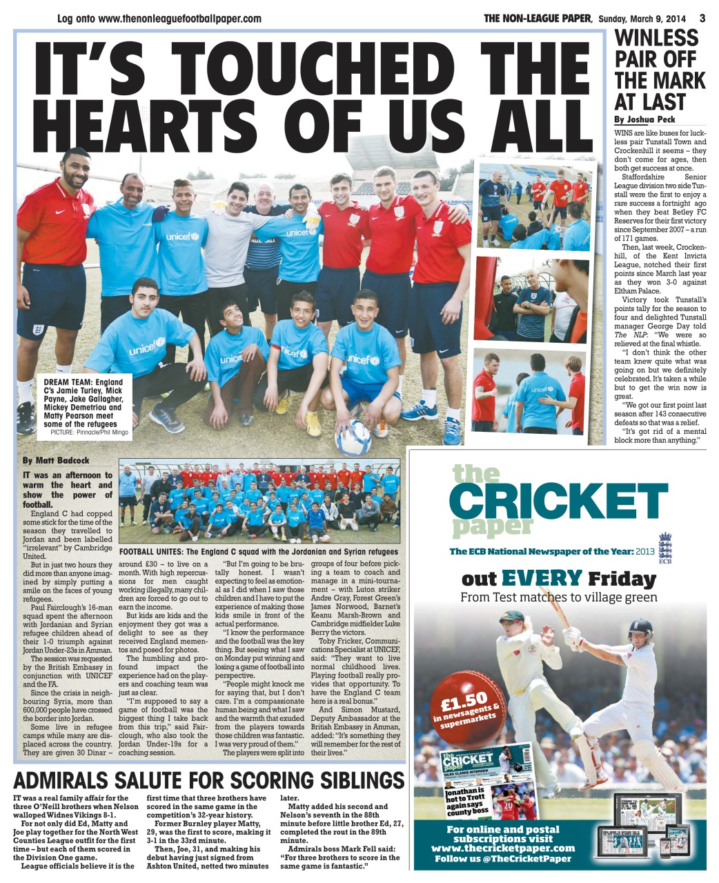 The Non-League Football Paper Preview Pages