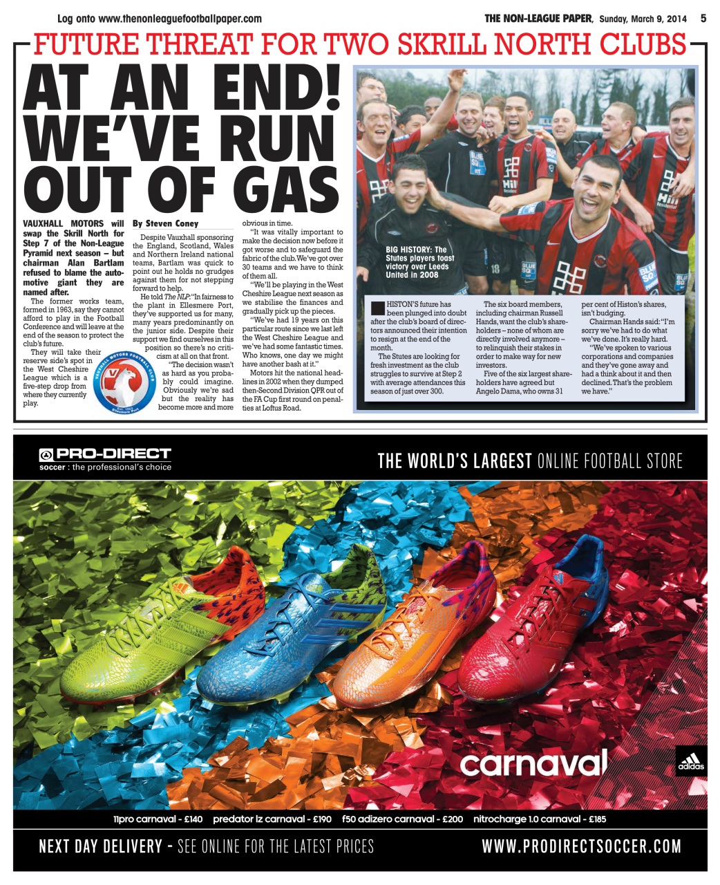 The Non-League Football Paper Preview Pages