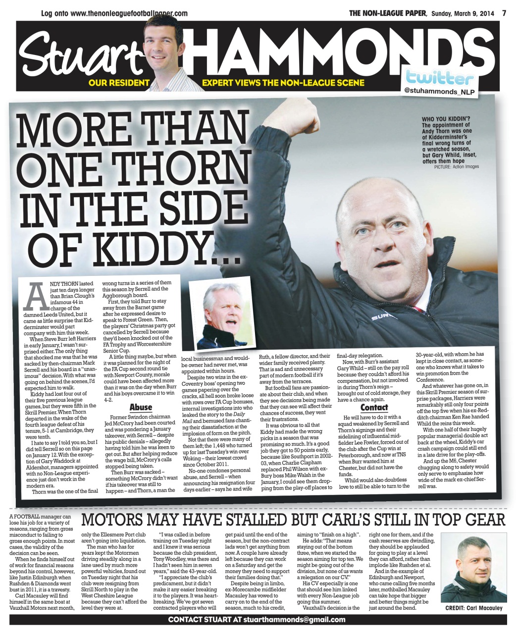 The Non-League Football Paper Preview Pages