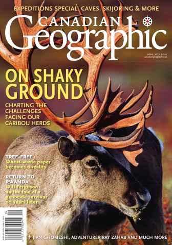 Canadian Geographic issue April 2014