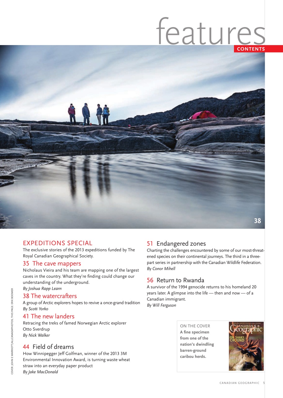 Canadian Geographic Preview Pages