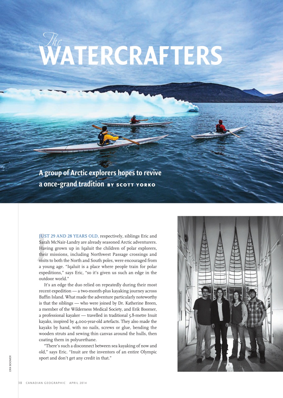 Canadian Geographic Preview Pages