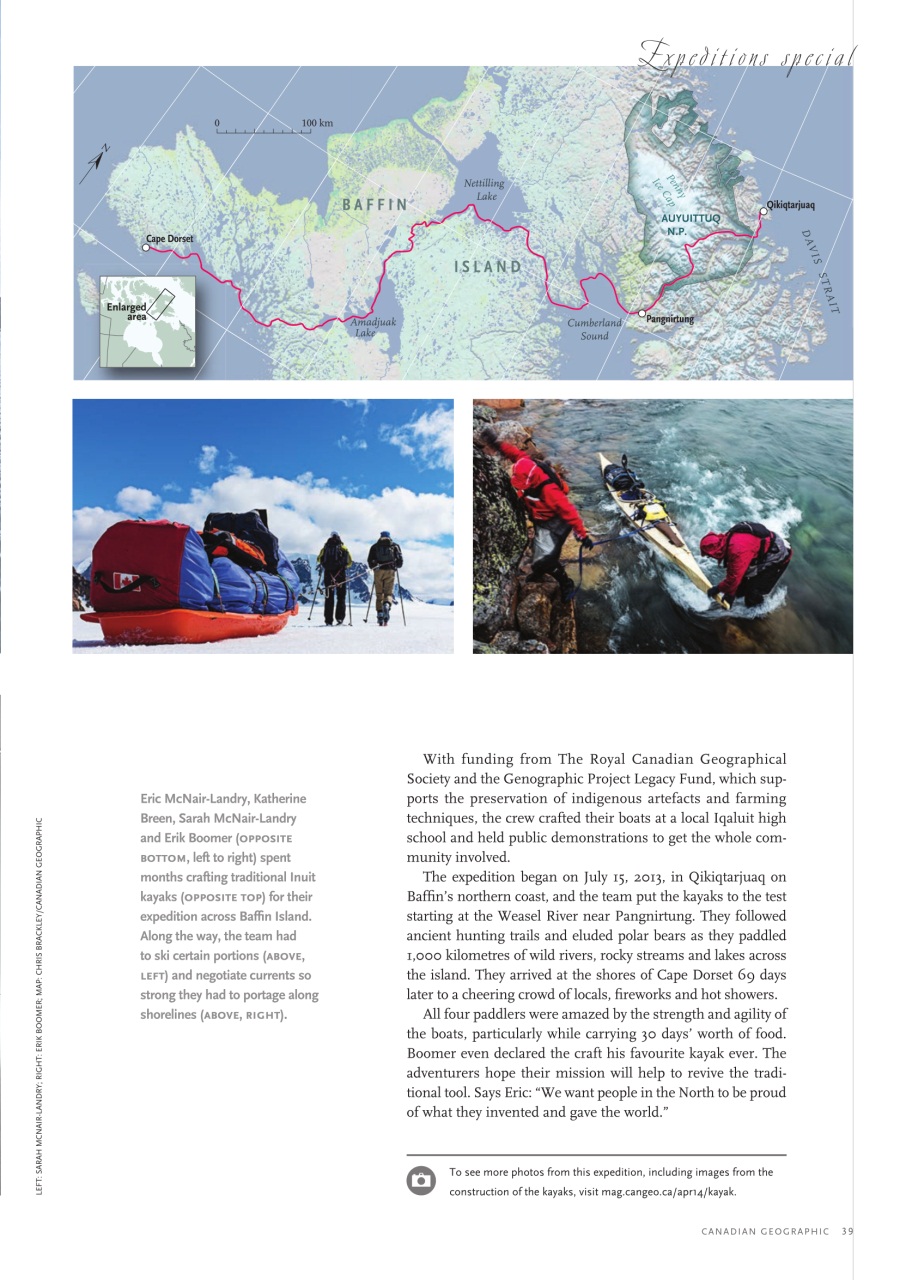 Canadian Geographic Preview Pages