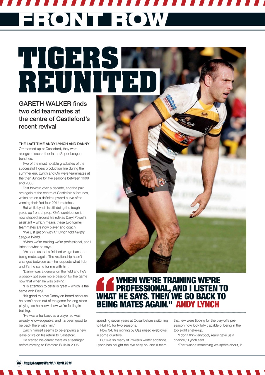 Rugby League World Preview Pages