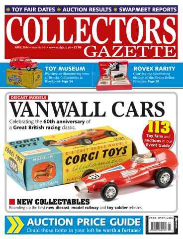 Collectors Gazette issue April Issue