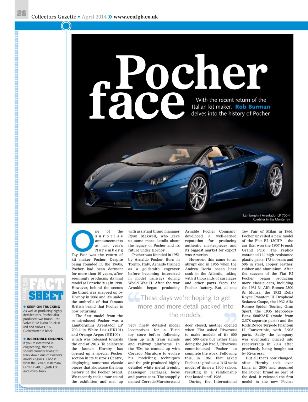 Collectors Gazette Preview Pages