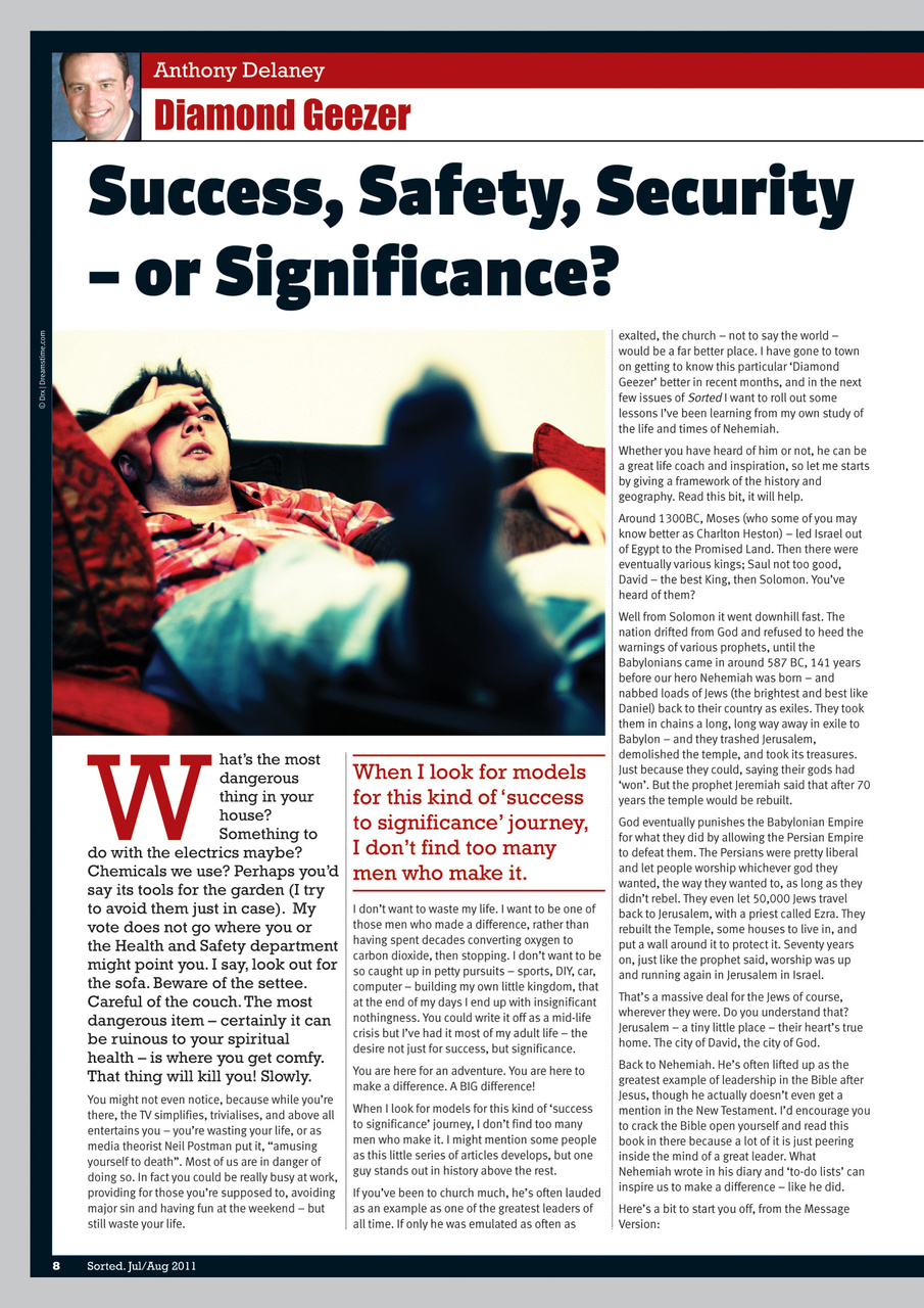 Sorted Magazine – The men's mag with morals Preview Pages