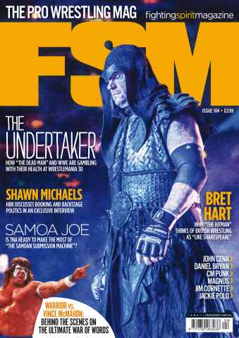 Wrestletalk Magazine issue FSM Issue 104