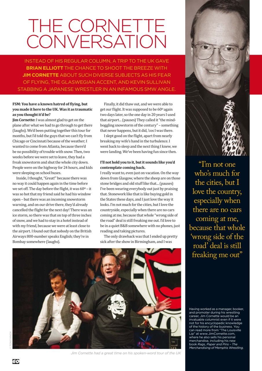 Wrestletalk Magazine Preview Pages