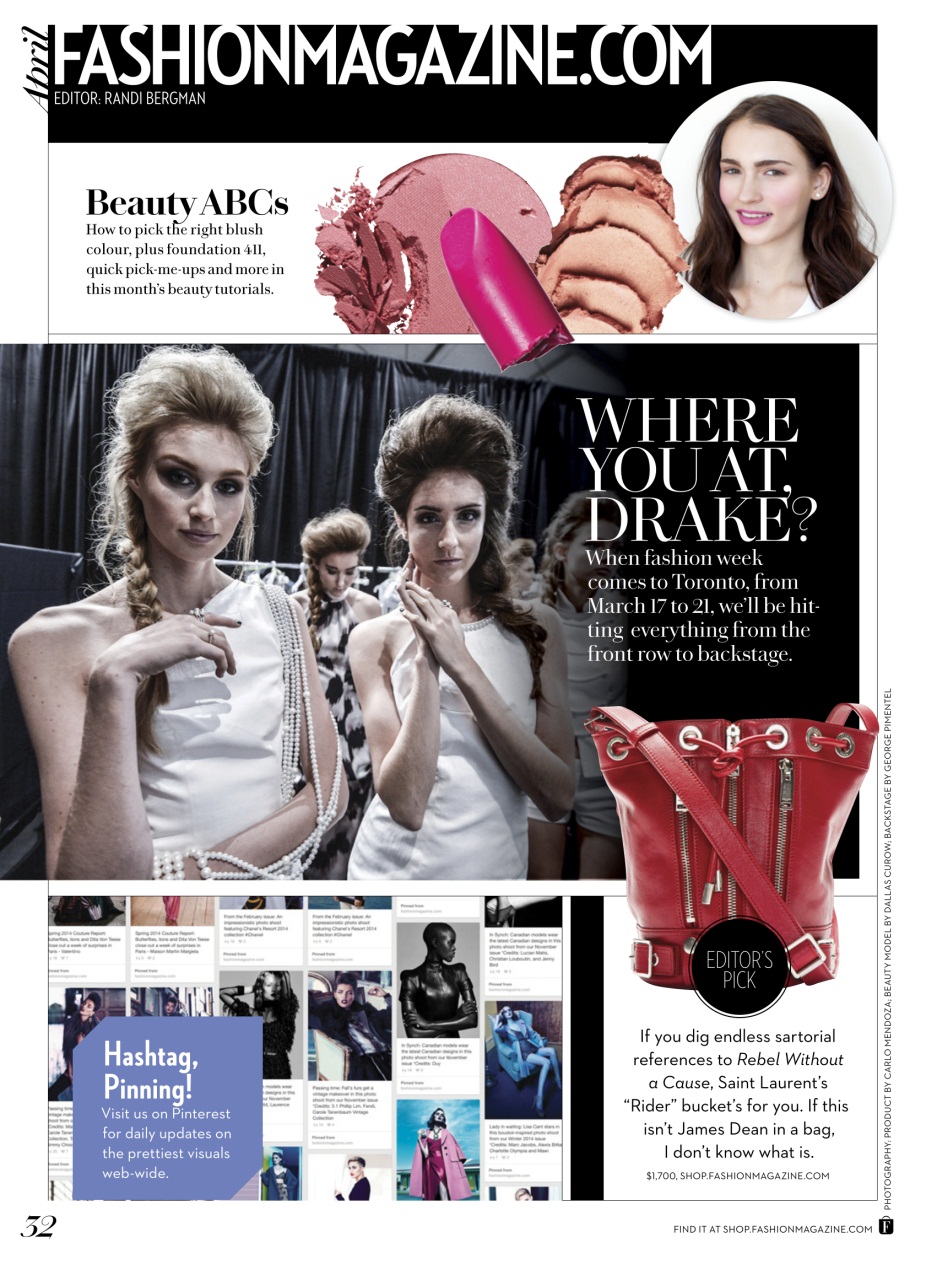 Fashion Magazine Preview Pages