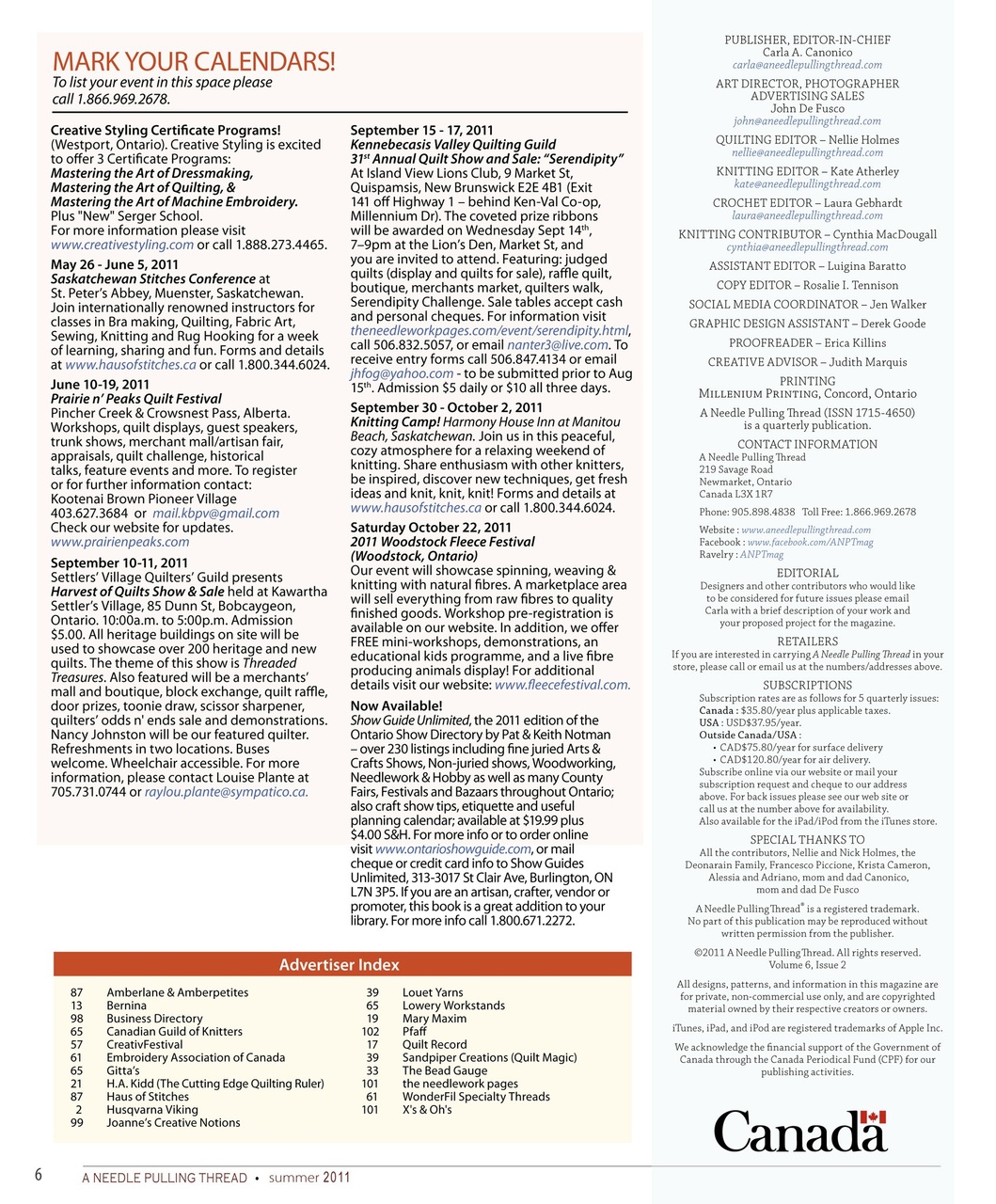 A Needle Pulling Thread Preview Pages