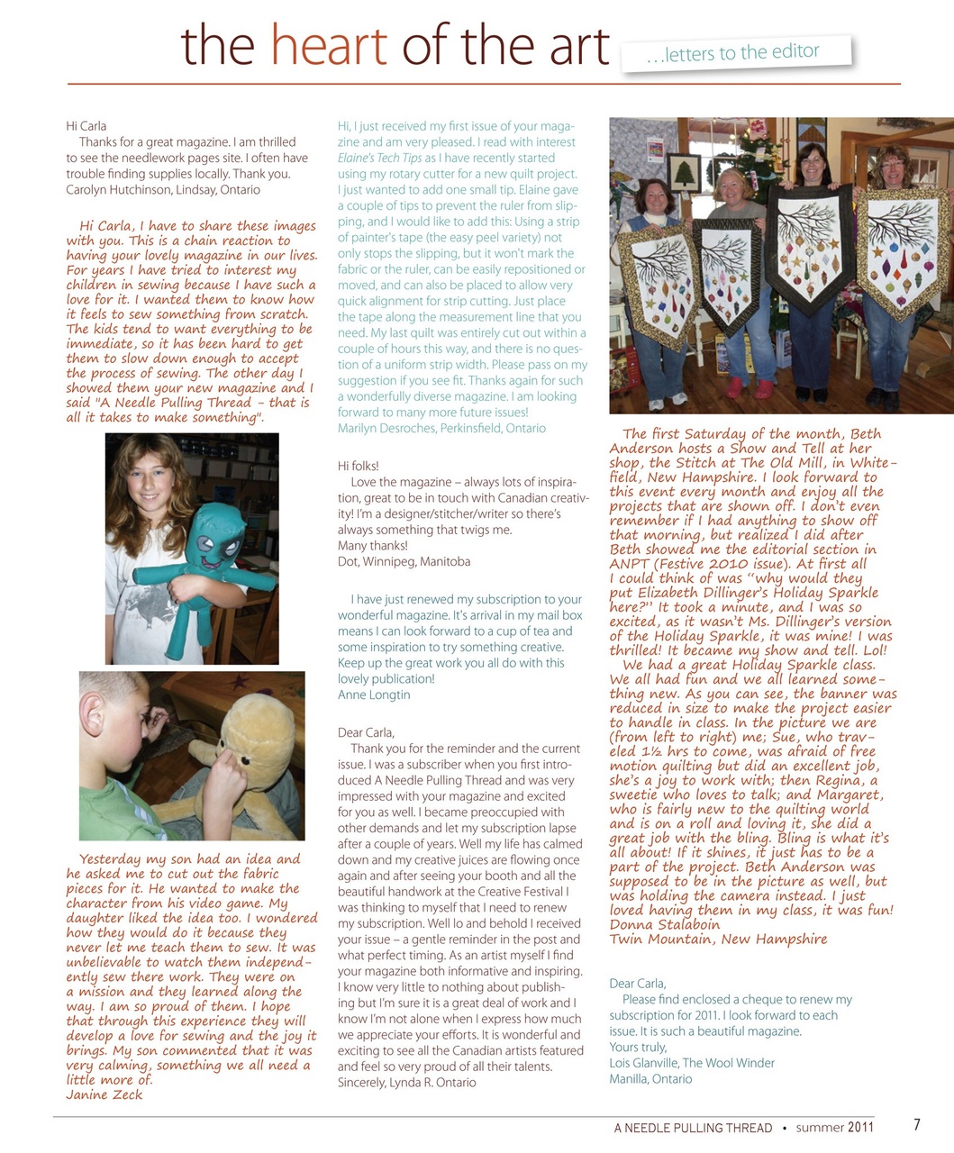 A Needle Pulling Thread Preview Pages