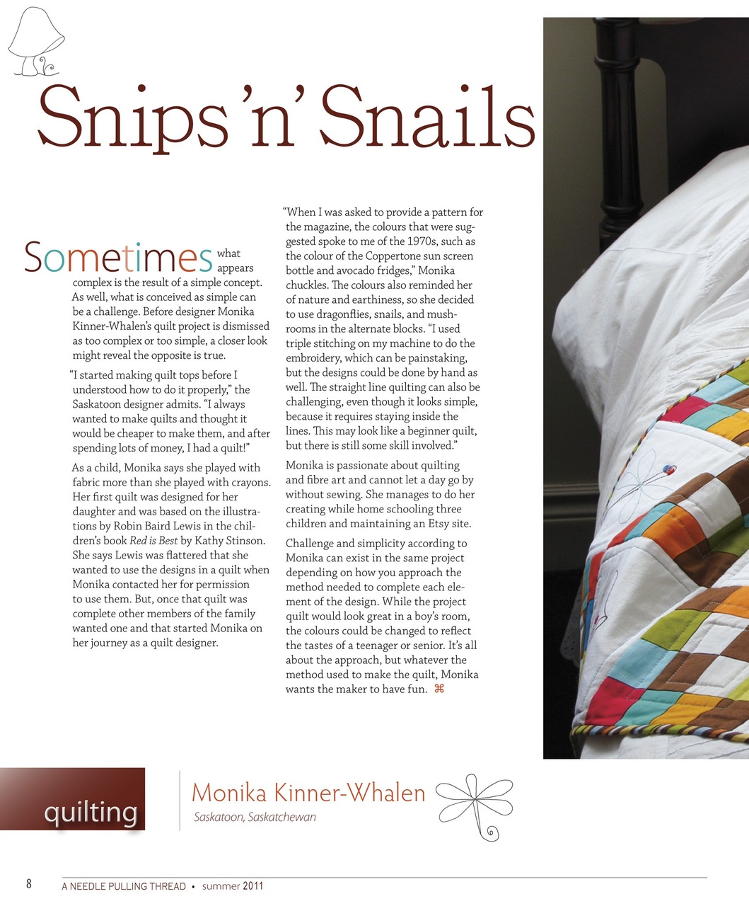 A Needle Pulling Thread Preview Pages