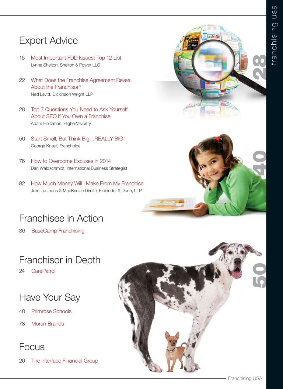 Franchising USA Preview Pages