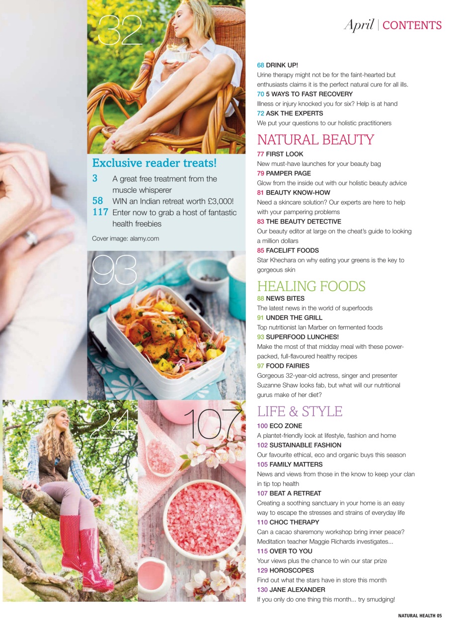 Natural Health Preview Pages