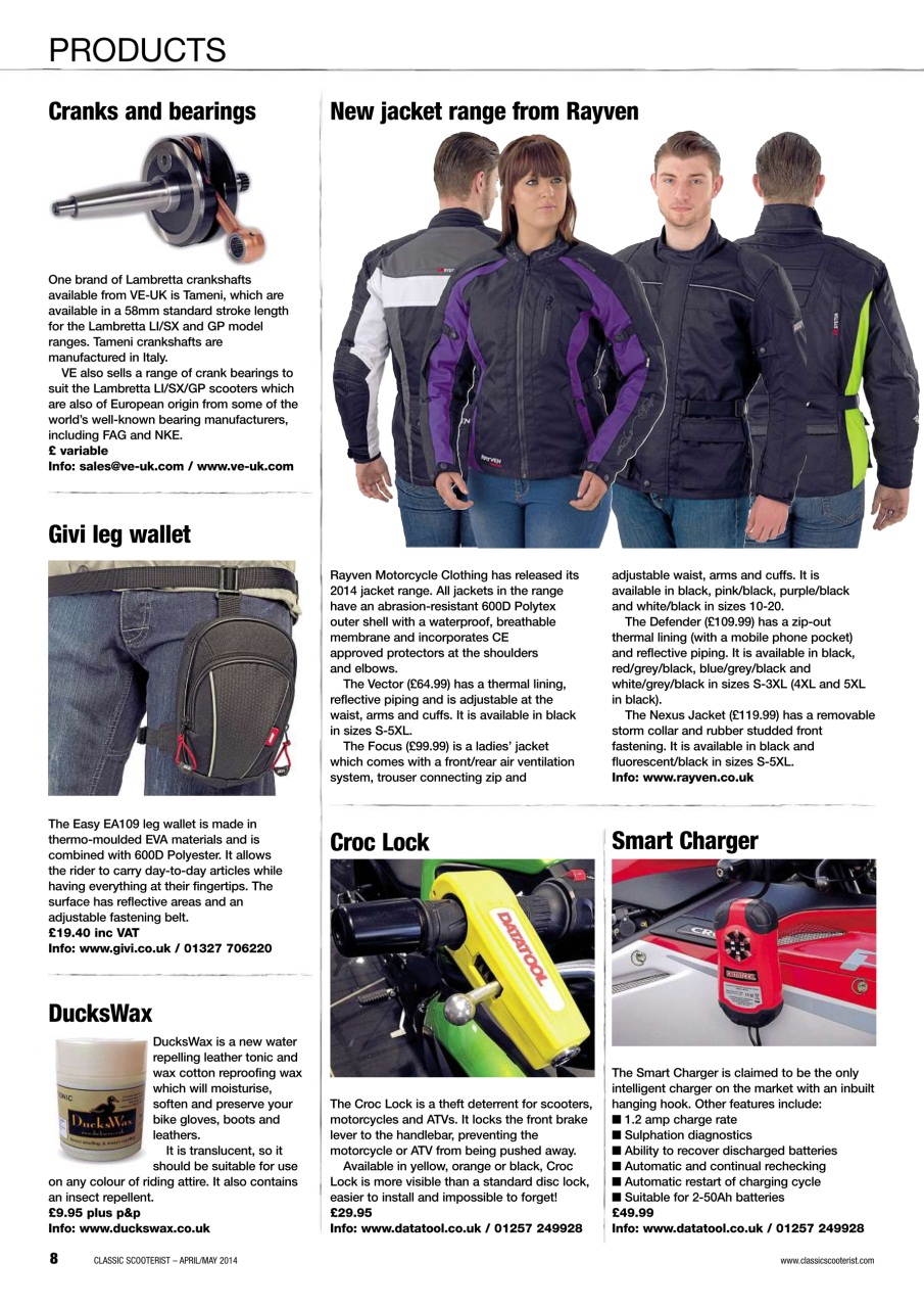 Classic Scooterist Preview Pages