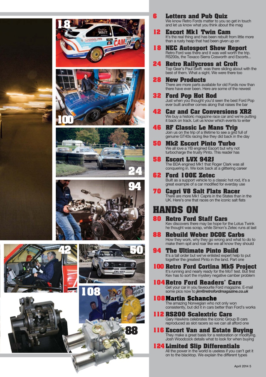 Retro Ford Preview Pages