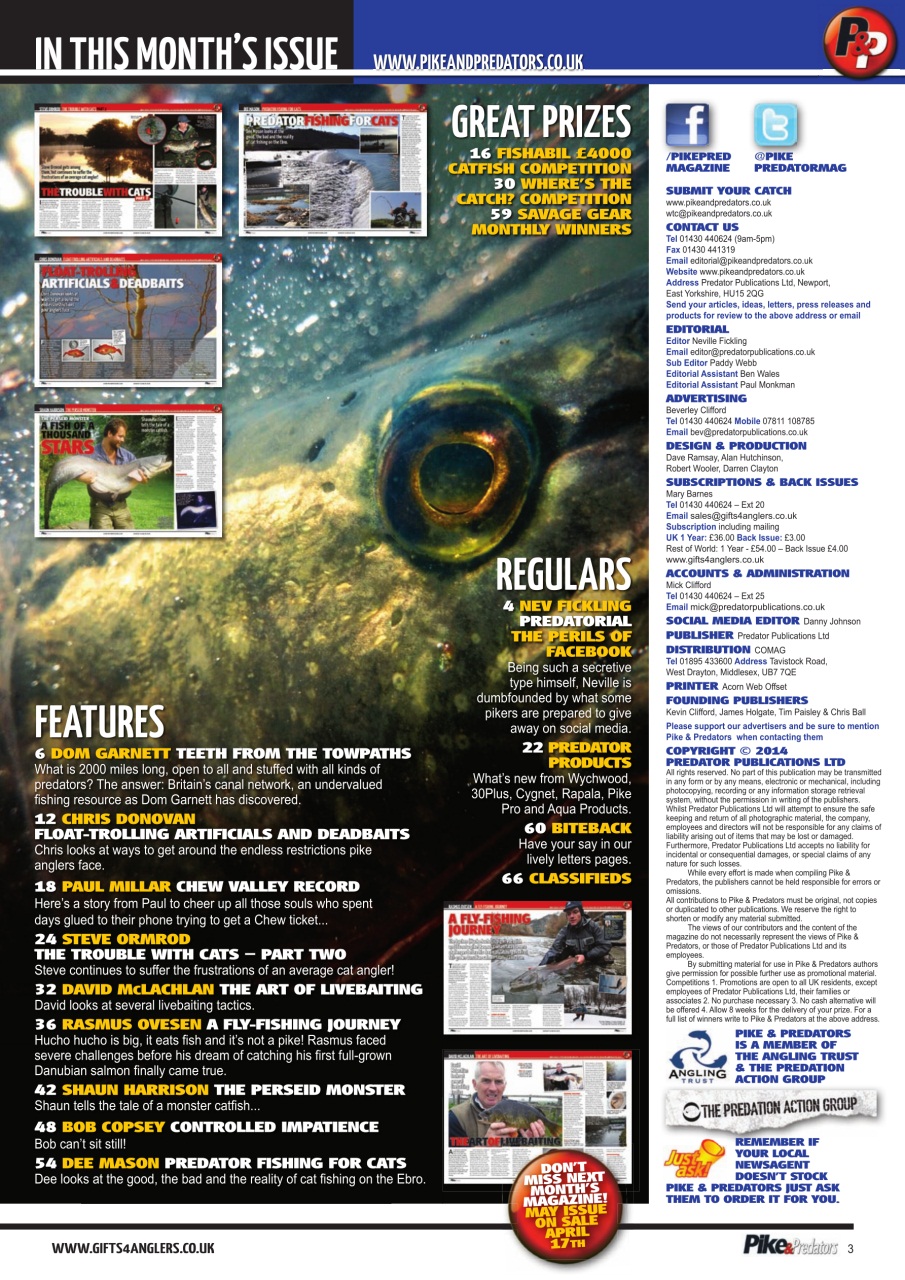 Pike & Predators Preview Pages