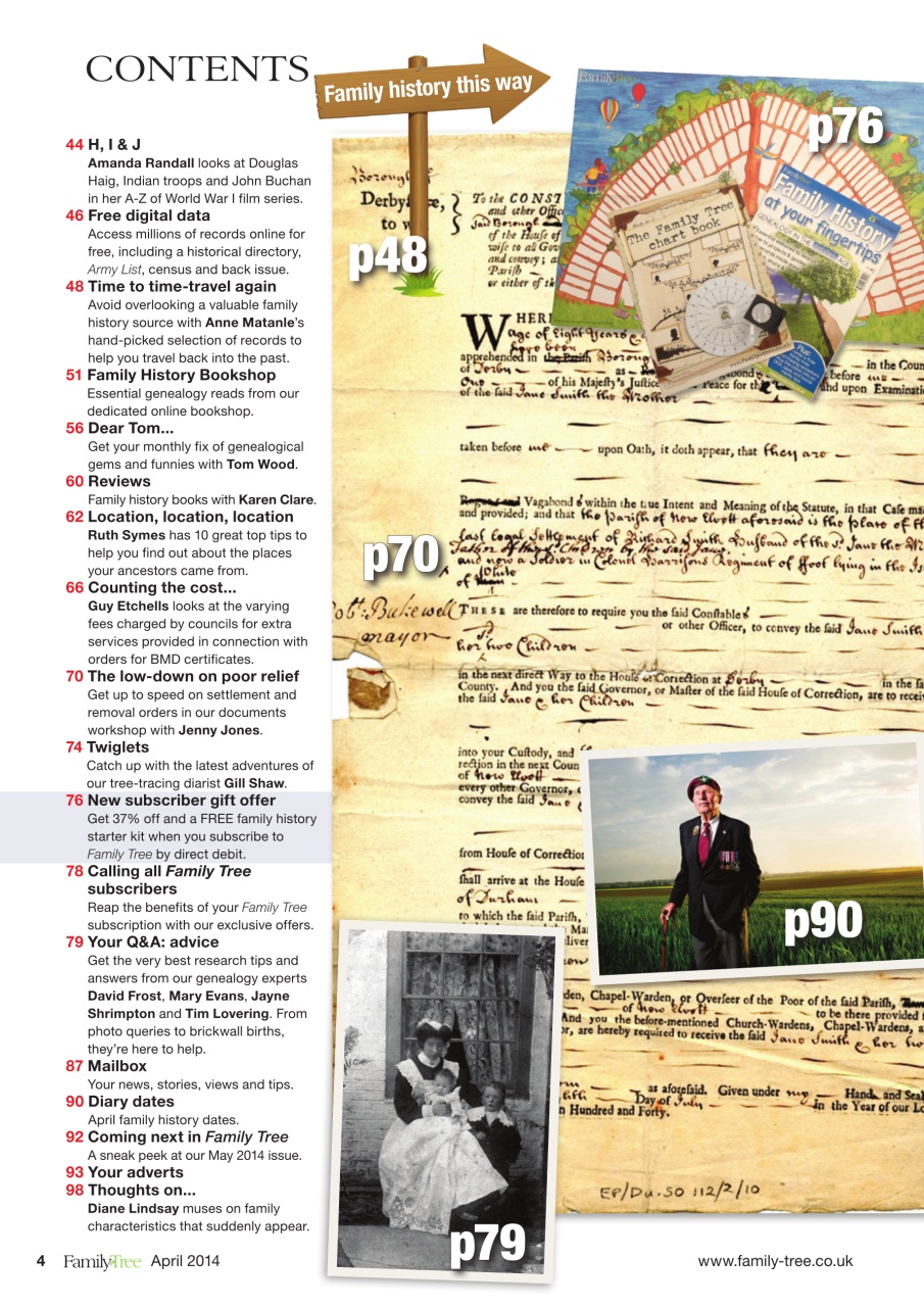 Family Tree Preview Pages