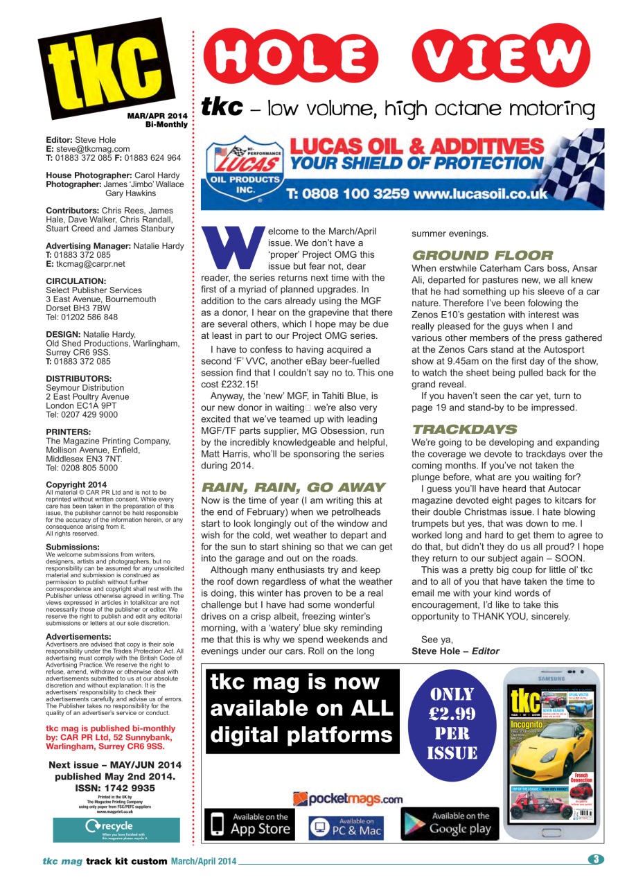 TKC Magazine Preview Pages