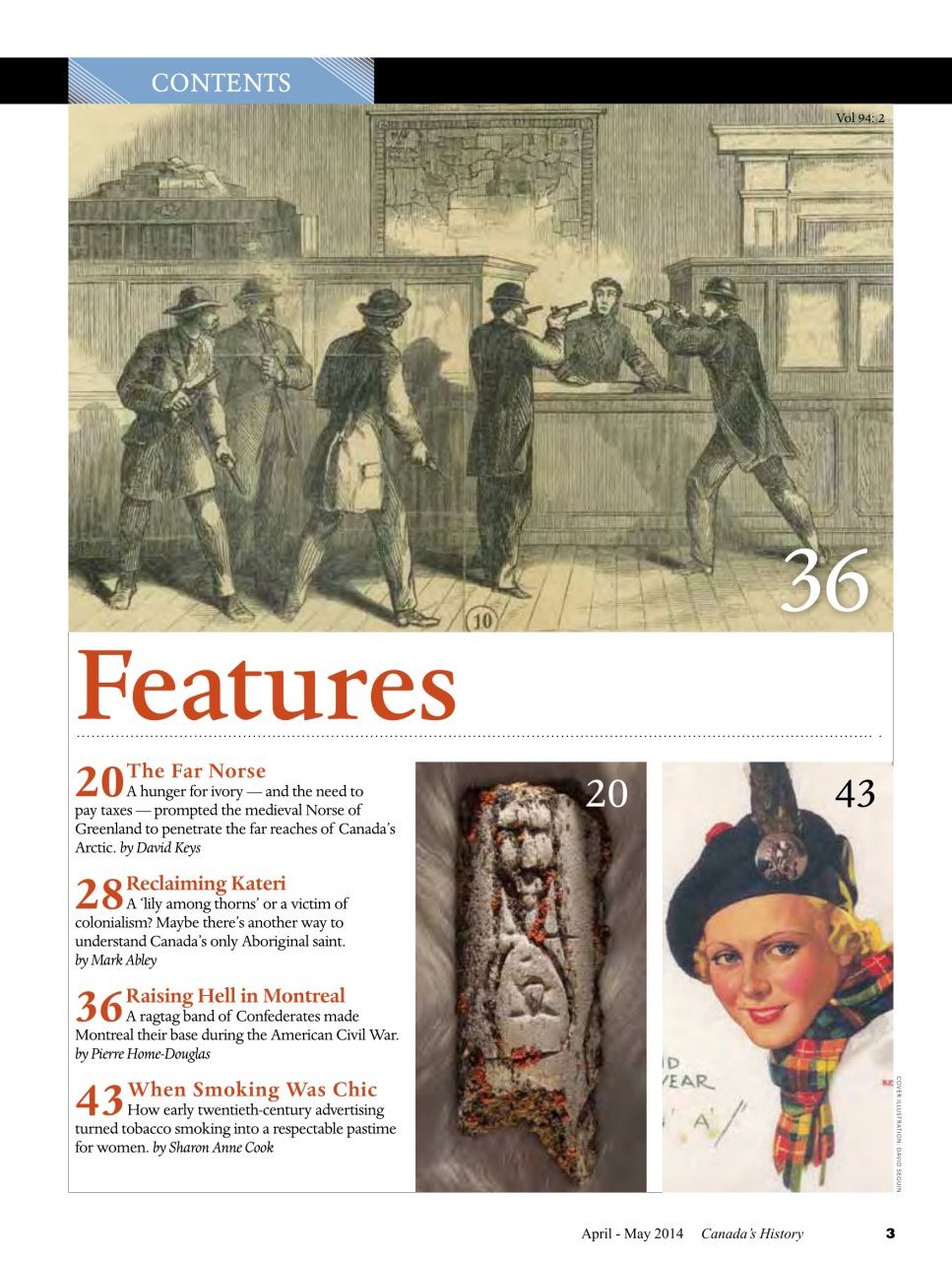 Canada's History Preview Pages