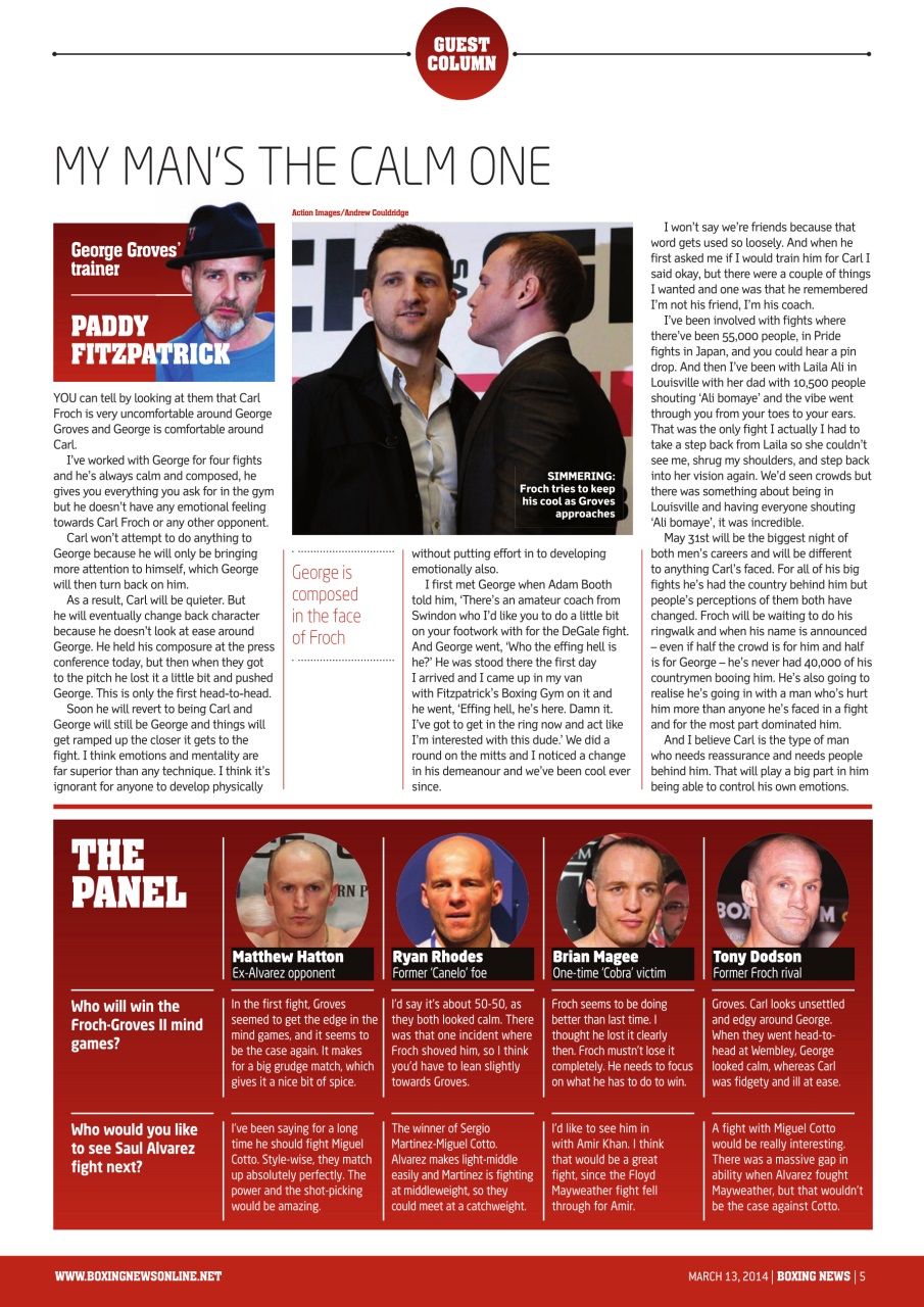 Boxing News Preview Pages