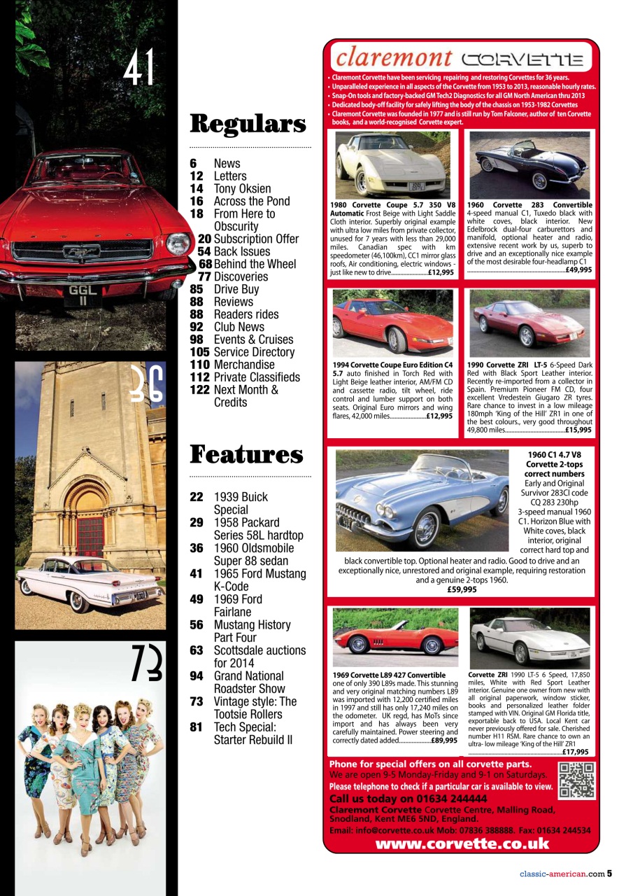 Classic American Magazine Preview Pages