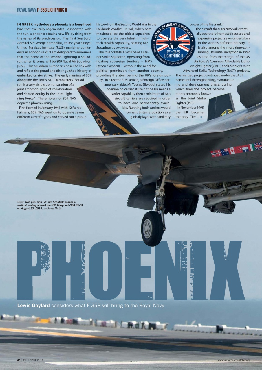 AirForces Monthly Preview Pages