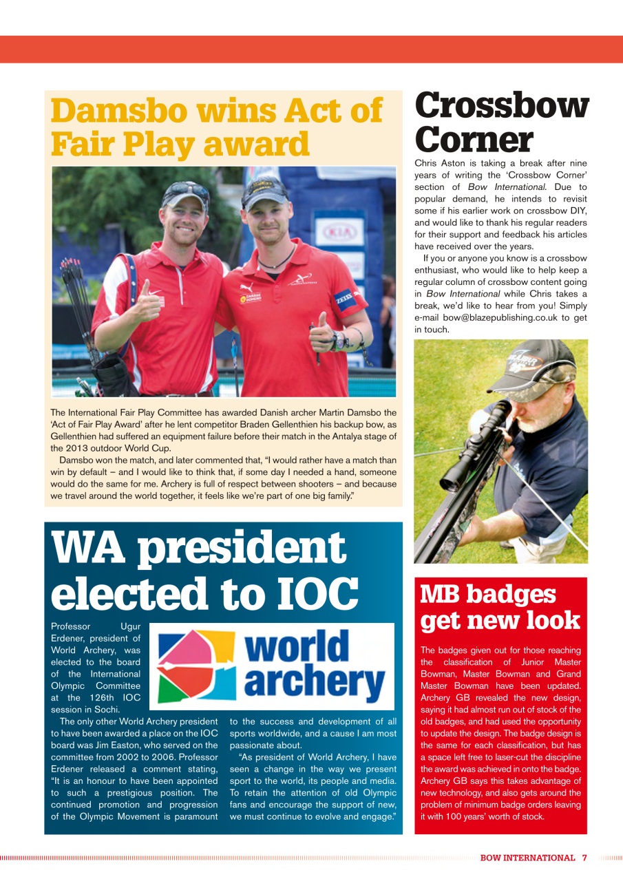 Bow International Preview Pages