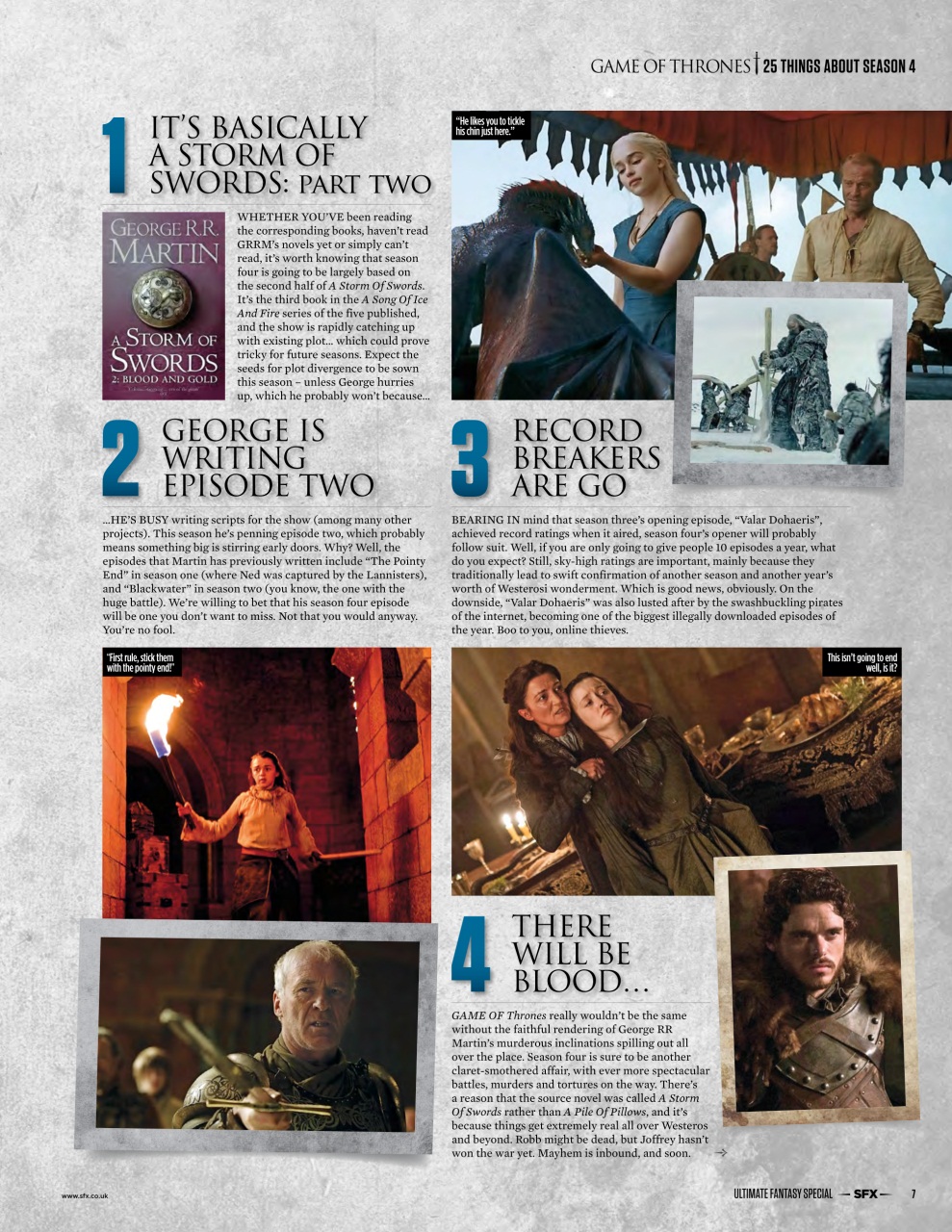 SFX Special Editions Preview Pages