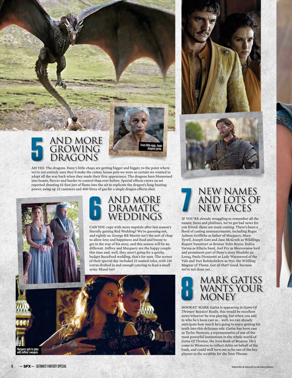 SFX Special Editions Preview Pages